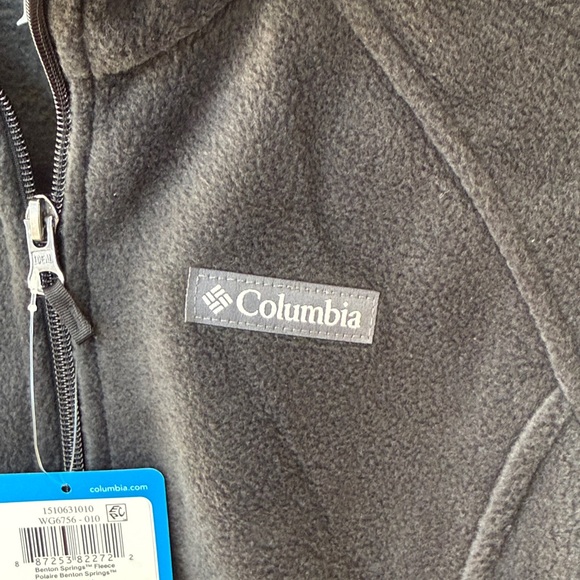 Columbia Fleece Jacket- Girls' Benton Springs™ Fleece Jacket | 010 | M - Picture 6 of 8